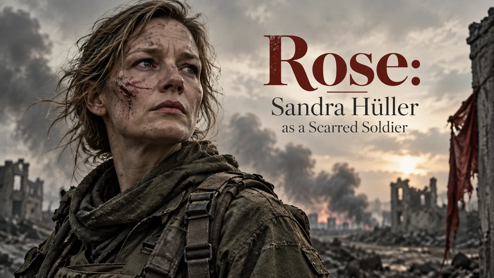 Rose: Sandra Hüller as a Scarred Soldier