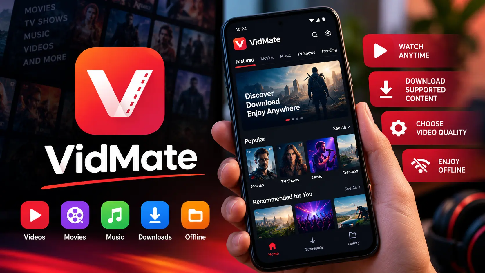 Exploring VidMate: Videos, APK Downloads and Entertainment Hub