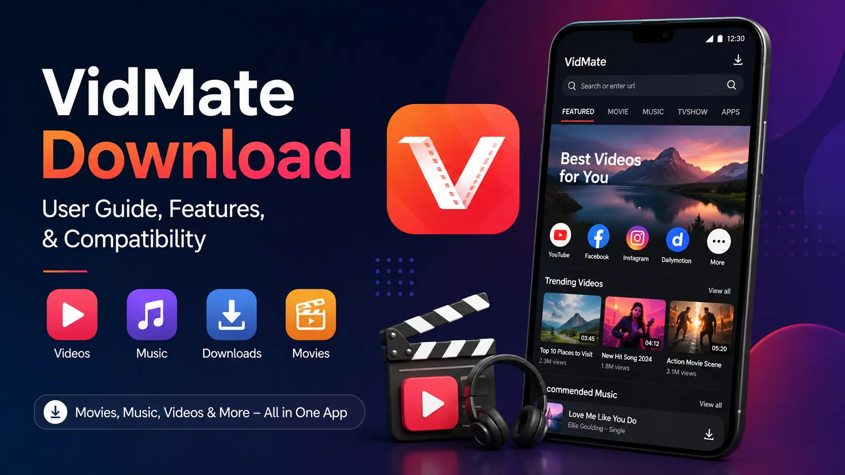 Vidmate Download: User Guide, Features, & Compatibility