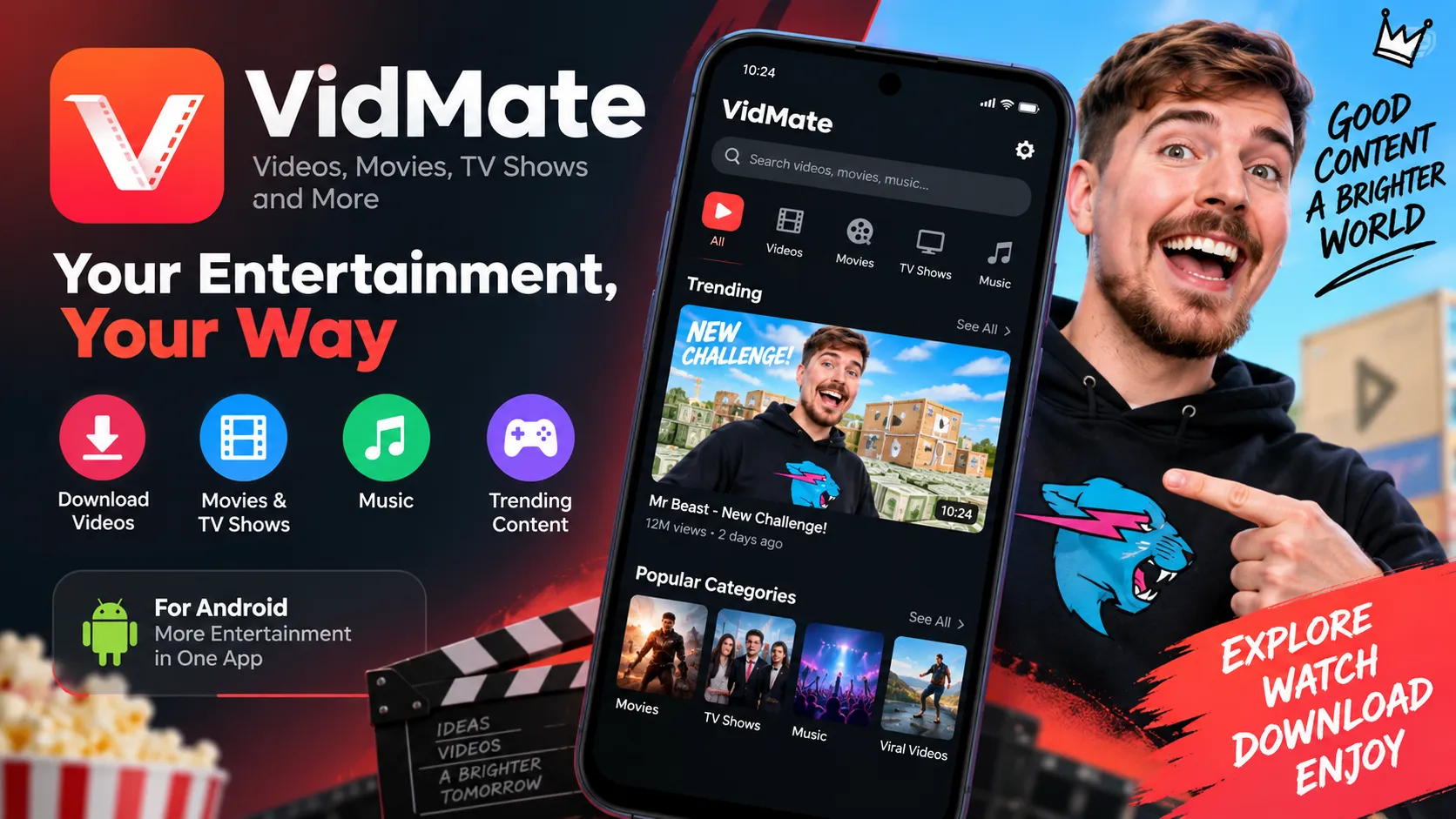 Vidmate Pro: What We Loved (and Didn't) About Mr Beast